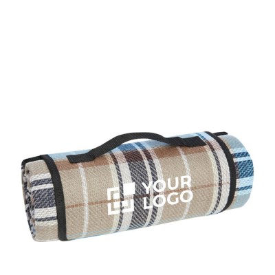 Manta impermeable a rayas 140 g/m2 para picnic con asa Leisure