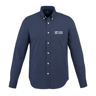 Camisa corporativa algodón Oxford para hombre 142 g/m2 Elevate Life