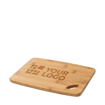 Tabla de bambú para la comida promocional con logo Petit Suisse Tabla de bambú para la comida promocional con logo Petit Suisse