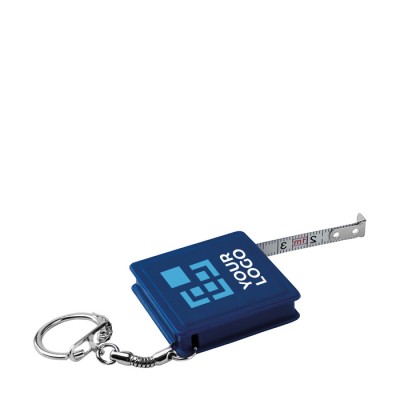 Original llavero con cinta métrica con logo de 1M SquareMeter Original llavero con cinta métrica con logo de 1M SquareMeter