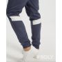 Pantalón deportivo largo con cintura ajustable y detalles a contraste para hombre