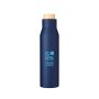 Botella térmica de acero inoxidable antifugas con tapa de bambú 500ml