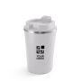 Vaso de viaje de acero inoxidable con interior de cerámica 470ml