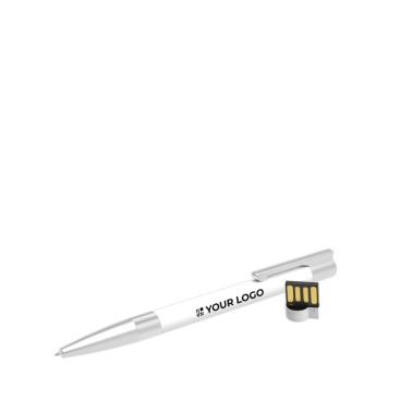 Bolígrafo USB hecho a medida hecho en Europa de goma y metal Bolígrafo USB hecho a medida hecho en Europa de goma y metal