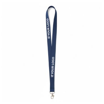 Lanyard hecho de poliéster hecho a medida con mosquetón o clip