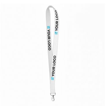 Lanyard hecho a medida de almidón de maíz con mosquetón