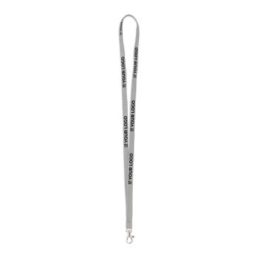 Lanyard hecho a medida de poliéster con mosquetón a escoger