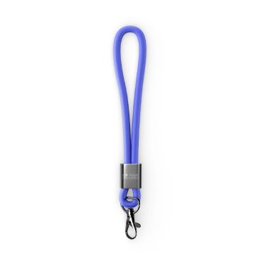 Lanyard muñequera de nailon hecho a medida con pieza metálica