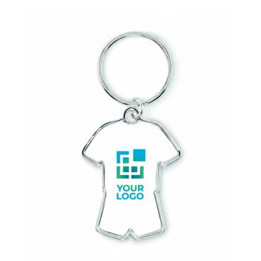 Llavero de hierro hecho a medida en forma de uniforme deportivo