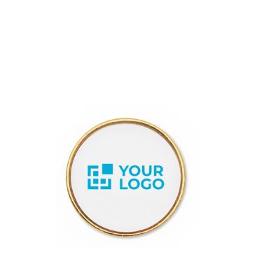 Pin metálico redondo hecho a medida para personalizar a todo color