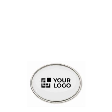 Pin metálico ovalado hecho a medida para personalizar a todo color