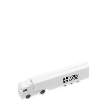 Memoria USB hecha a medida que tiene divertida forma de camión