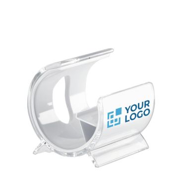 Soporte personalizado para teléfono curvado y transparente Soporte personalizado para teléfono curvado y transparente