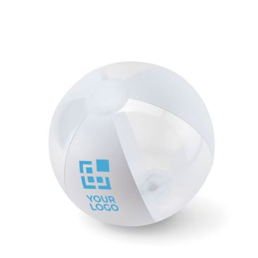Balón de playa personalizado de efecto transparente y mate Balón de playa personalizado de efecto transparente y mate