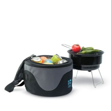 Bolsa nevera con barbacoa en su interior portátil Bolsa nevera con barbacoa en su interior portátil