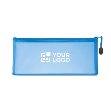 Estuche publicitario transparente de plástico Estuche publicitario transparente de plástico