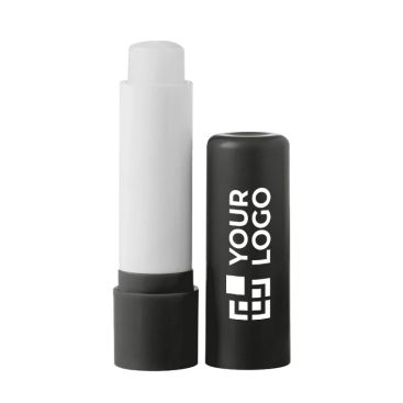 Bálsamo labial personalizado con logo aroma a vainilla SPF 10