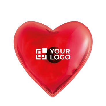 Bolsa caliente en forma de corazón promocional calientamanos