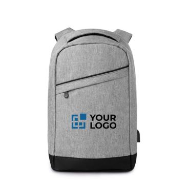 Mochila de poliéster para portátil con puerto USB 13'' Mochila de poliéster para portátil con puerto USB 13''