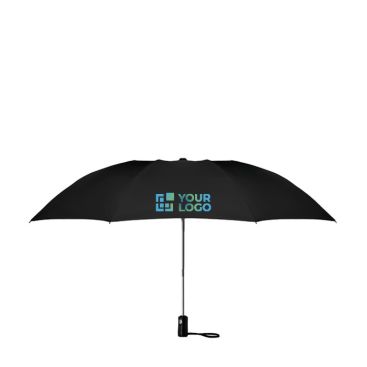 Elegante paraguas plegable personalizado resistente al viento diametro 102