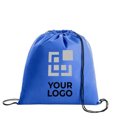 Mochila personalizada barata non-woven 80 g/m2 con cuerdas Mochila personalizada barata non-woven 80 g/m2 con cuerdas