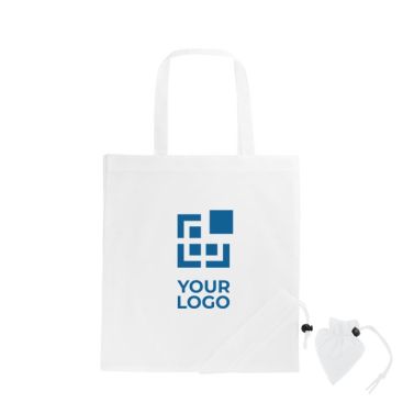 Bolsa de la compra personalizada con el logotipo plegable de poliéster 190T