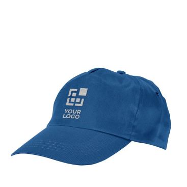 Gorra para publicidad barata de poliéster con velcro 160g/m2 Gorra para publicidad barata de poliéster con velcro 160g/m2