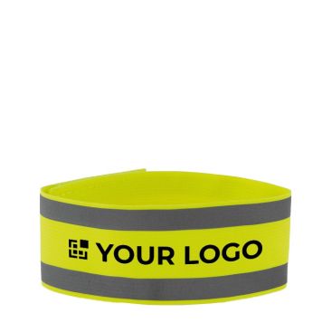Brazalete deportivo reflectante fabricado en lycra Brazalete deportivo reflectante fabricado en lycra