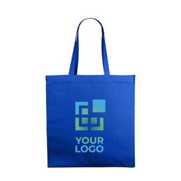 Bolsa de algodón publicitaria con asas largas 220 g/m2 Bolsa de algodón publicitaria con asas largas 220 g/m2
