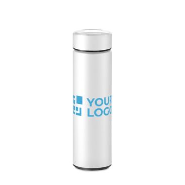 Termo publicitario de acero inoxidable en color con infusor 470ml