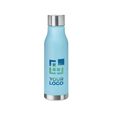 Botella personalizada reciclada con acabado traslúcido 600ml Botella personalizada reciclada con acabado traslúcido 600ml