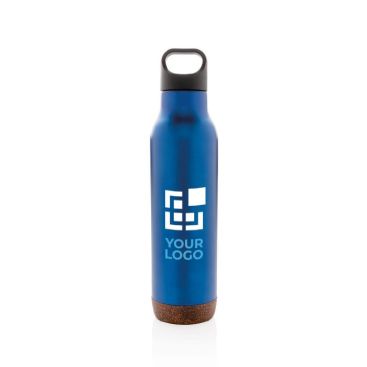 Botellas reutilizables con base de corcho vista principal