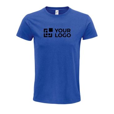 Camiseta de merchandising unisex de algodón orgánico 140 g/m2 SOL'S Epic con corte ajustado y cuello redondo