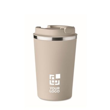 Vaso termo impreso de acero inoxidable antifugas 350ml
