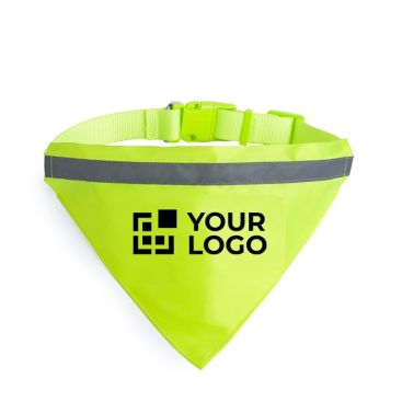 Collar reflectante tipo bandana para perros impreso con logo Collar reflectante tipo bandana para perros impreso con logo