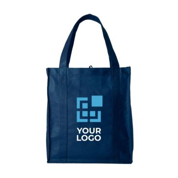 Bolsa de tela personalizada con logo no tejida 80 g/m2 con asas largas