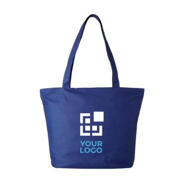 Bolsa de tela personalizada con compartimentos con cremallera para regalar en eventos