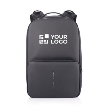 Mochila para el trabajo y gimnasio con RFID y antirrobo en color negro con puerto de carga USB