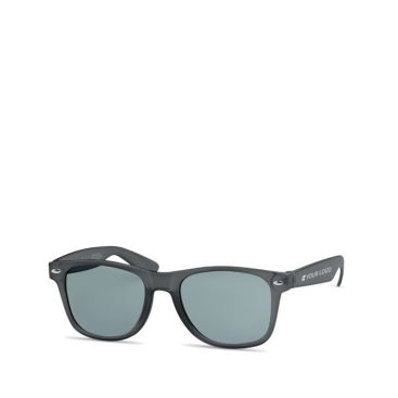 Gafas de sol clásicas con montura reciclada y protección UV400 con logotipo para empresas