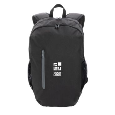 Mochila personalizada con detalle a color vista principal