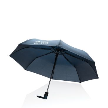 Paraguas pequeño antiviento plegable fabricado con RPET Ø97