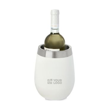 Enfriador de vino de acero inoxidable grabado con tu logo