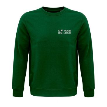 Sudadera unisex con logo hecha de materiales sostenibles 280 g/m2 vista principal