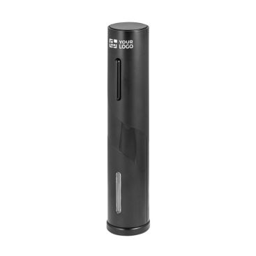 Sacacorchos eléctrico personalizado color negro