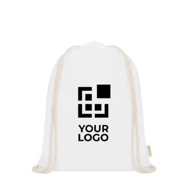 Mochila de algodón de orgánico 140 g/m2 vista principal