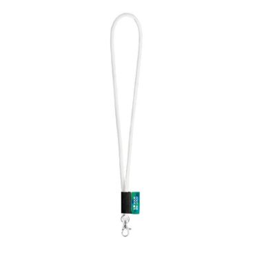 Lanyard corporativo tubular con etiqueta impresa para empresas Lanyard corporativo tubular con etiqueta impresa para empresas