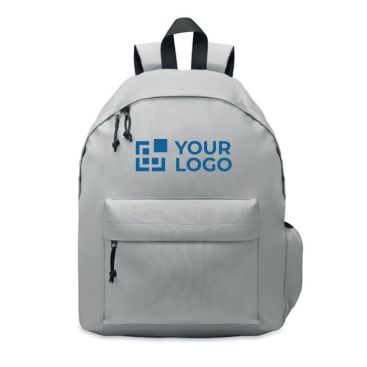 Mochila personalizada de poliéster RPET sencilla de colores Mochila personalizada de poliéster RPET sencilla de colores