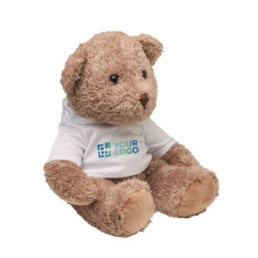 Osito de peluche con sudadera con el logo impreso Osito de peluche con sudadera con el logo impreso