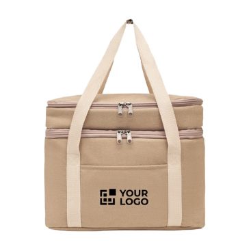 Bolsa nevera con dos compartimentos 320 g/m2 vista principal