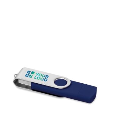 Pendrive personalizado versión OTG con conexión tipo C para empresas